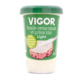 Requeijão Vigor 200g Light, Vs, Sp........