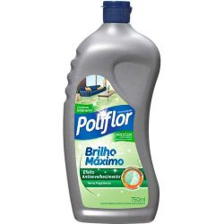Cera Líquida Poliflor 750ml Brilho Máximo Ardósia...