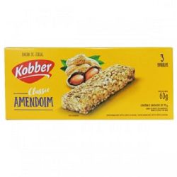 Barra Cereal Kobber Classic 60g Amendoim...