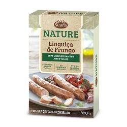 Linguica Seara Nature 320g Frango.