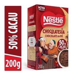 Chocolate Em Pó Nestlé 200g.................