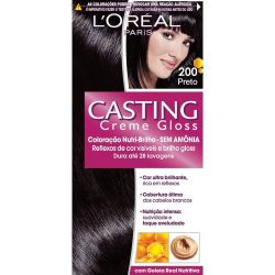Tintura Casting Creme Gloss 200 Preto........