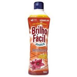 Cera Líquida Brilho Facil 750ml Vermelho........