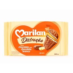Biscoito Marilan 360g Distracao Chocolate Branco................................develop........