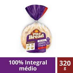 Pão Pita Bread 320g Sírio Integral Médio, Vs................develop........