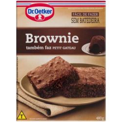Mistura P/brownie Dr Oetker 480g.............