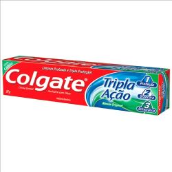 Creme Dental Colgate 90g Tripla Acao Menta Original........