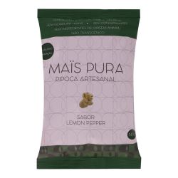 Pipoca Mais Pura 50g Lemon Pepper...