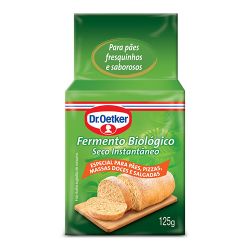 Fermento Biológico Dr Oetker 125g Vácuo aiq.................