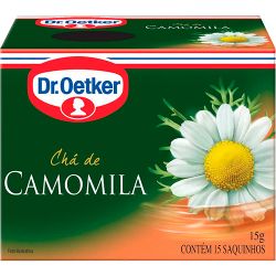 Chá Dr. Oetker 15g Camomila..............