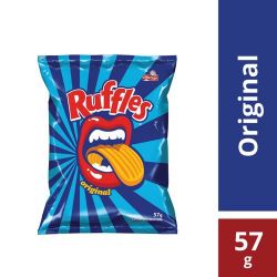 Batata Ruffles 57g Sal...