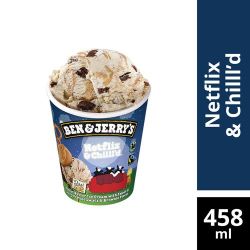 Sorvete Ben&jerrys 480 Ml Netflix E Chillld, Vs, Sp.