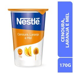 Iogurte Nestle 170g Cenoura/mel/laranja, Vd........