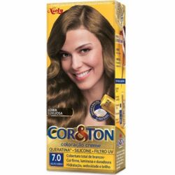 Tintura Cor&ton 7.0 Louro Médio...