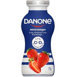 Iogurte Danone 170g Morango, Vd........