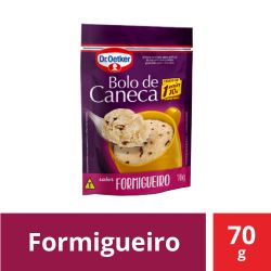 Bolo Caneca Dr Oetker 70g Formigueiro.............
