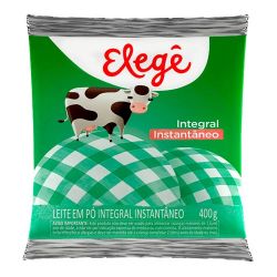 Leite Em Pó Elege 400g Sache Instantâneo.................