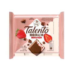 Chocolate Talento 90g Recheado Morango...