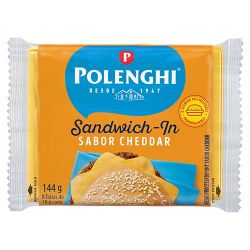 Queijo Polenghi 144g Sandwich In Cheddar , Vs, Sp
