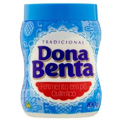 Fermento Pó Dona Benta 100g Químico.................