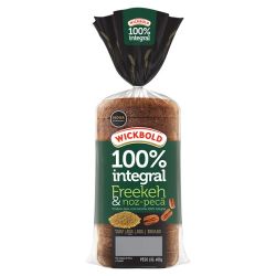 Pão Wickbold 400g Grão Sabor Freekeh E Noz Pecã, Vs...