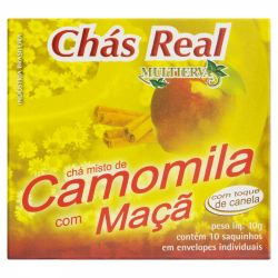 Chas Real Multiervas 10g Camomila C/maça E Canela...