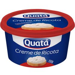 Creme Ricota Quata 150g, Vs, Sp........