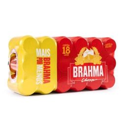Cerv.brahma 350ml Multpack C/18 Pilsen.
